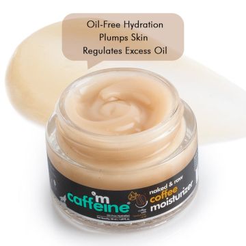 Coffee Moisturizer | Hyaluronic Acid & Pro Vitamin B5 | Instant Hydration | 50 ml