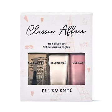 Natural Nail Polish | Vegan | A Classic Affair | Set of 3