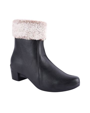 SHOETOPIA, Ankle-length Boots with Zip Closure