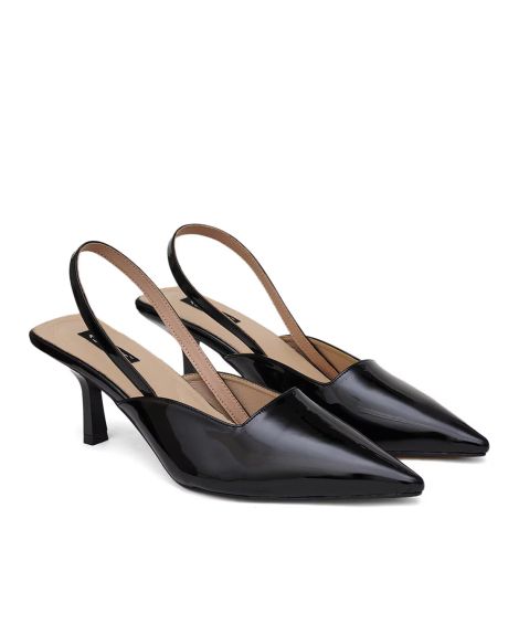 SHERRIF, Women Slingback Kitten-Heeled Shoes