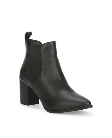 TRUFFLE COLLECTION, Ankle-Length Boots with Elastic Detail