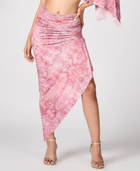 S&N BY SHANTNU NIKHIL, Floral Print A-Line Skirt