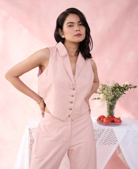 PEACH VILOCITY WAIST COAT