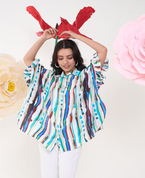 BLUE STREAK KIAAN SHIRT