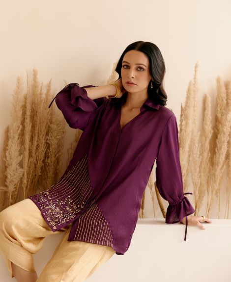 TRI PURPLE DIVA SHIRT