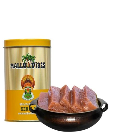 Mallu Vibes Kerala Mascoth Halwa | Authentic & Traditional South Indian Dessert (700g)