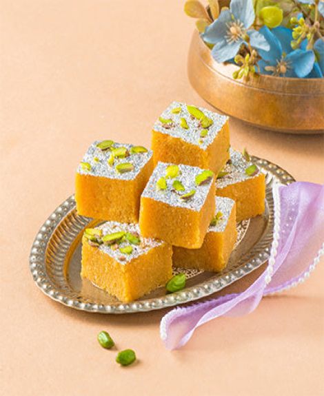 Moong Dal Burfi (Bikanervala)