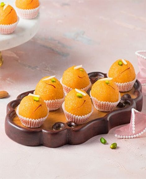 Motichoor laddu (Bikanervala)