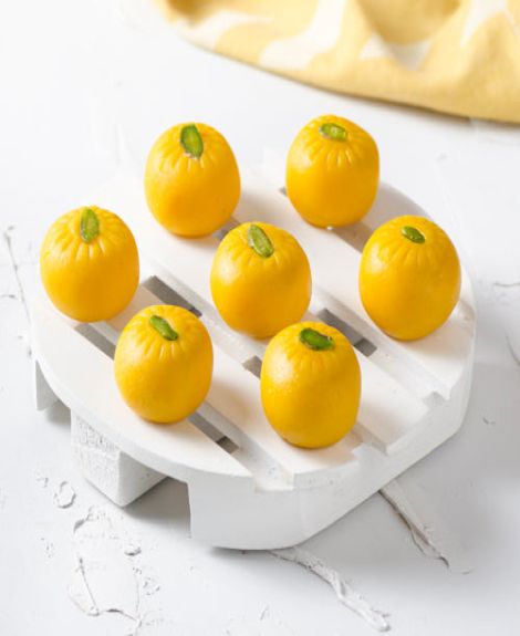 Khoya kesar peda (Bikanervala)