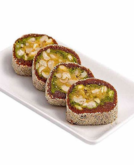 Kaju Anjeer Cake (Bikanervala)