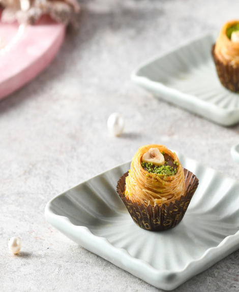 Kunafa Hazelnut Nest (Bikanervala)