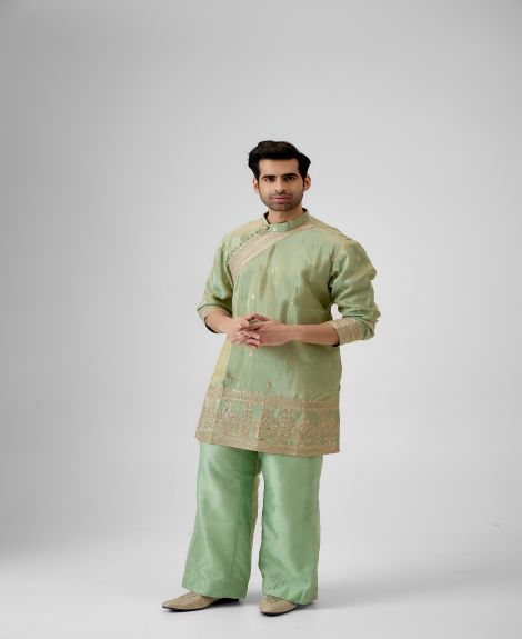 Mint Dynasty Kurta Set