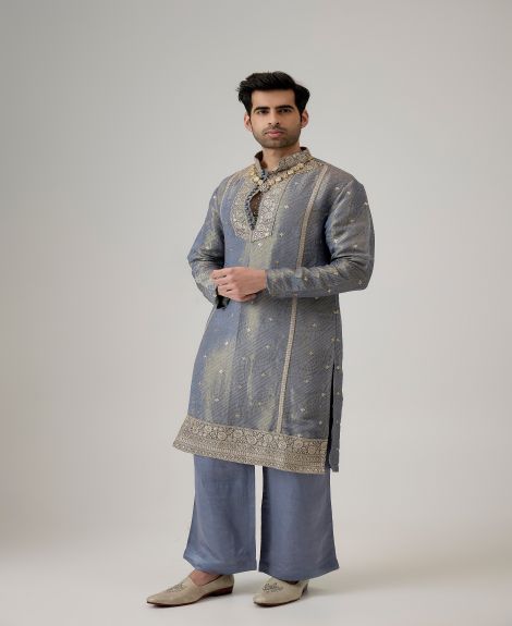 The Regal Radiance Embriodered Kurta Set