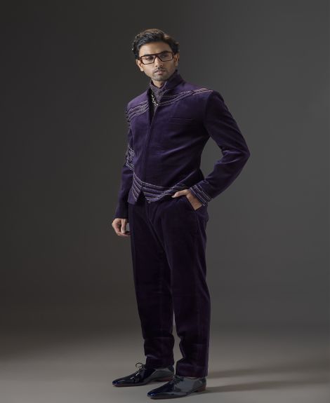 The Imperial Eclipse Velvet Tuxedo set