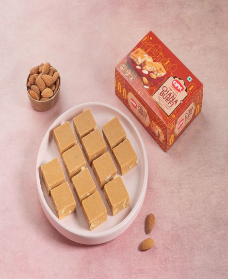 Chana Dry Fruit Burfi (OM Sweets)