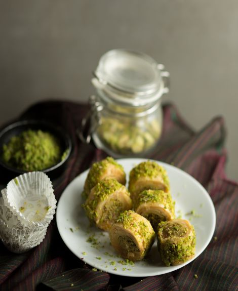 Turkish Pistachio Roll (Almond House)