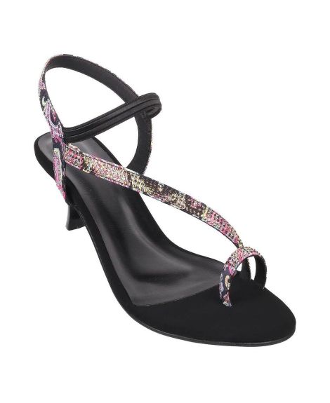 Women Black Party Sandals
