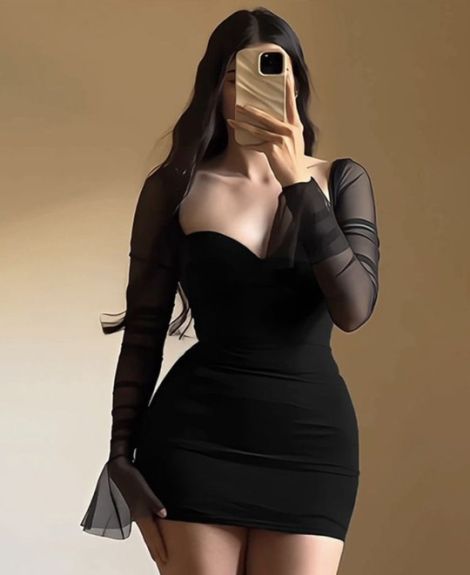 Satin Bodycon Mini Dress