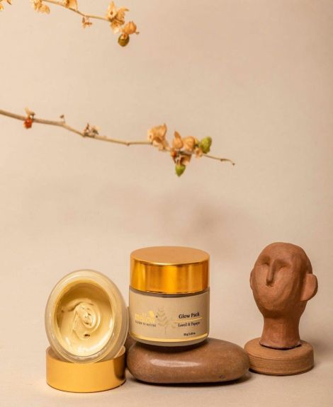 Jval Face Pack | Sandalwood & Turmeric | Reduce Acne & Scars | 50 g