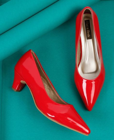 FLAT N HEELS, Heeled Slip-On Sandals