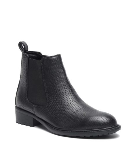 BRUNO MANETTI, Round-Toe Ankle-Length Boots