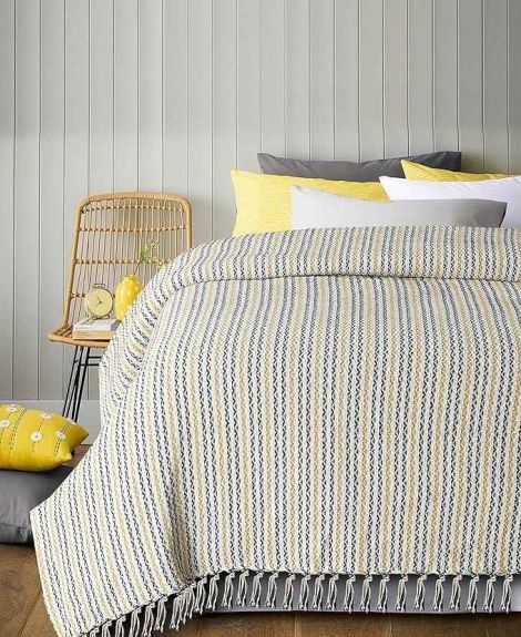 SASHAA WORLD Striped Super Soft & Breathable Throw Blanket | Throw Blanket for Living Room, Bed, Sofa & Chiar | Multi Throw Blanket | 80 x 60 inch